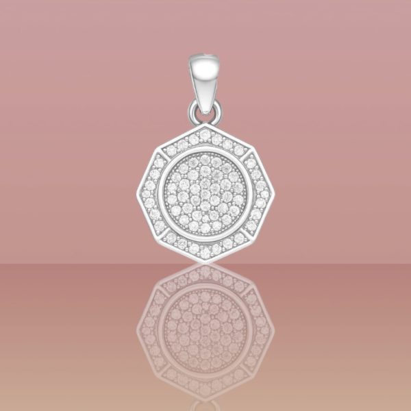 925 Sterling Silver Drop Pendant - Image 2