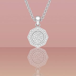 925 Sterling Silver Drop Pendant