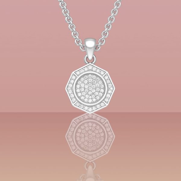 925 Sterling Silver Drop Pendant