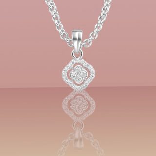 925 Sterling Silver Drop Pendant